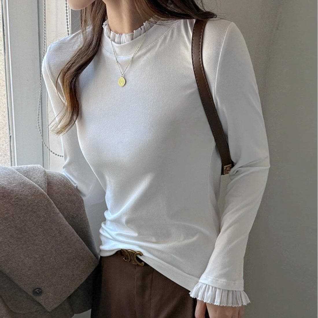[�}���C]���肰�Ȃ��Â��ŁA�L���C�Ƀt�B�b�g����t�������C���[�h�g�b�v�X/�t�H�[�X�����g�iForcement�j �z���C�g