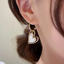 気分で選べるハートモチーフ2デザインピアス 耳元 2デザインセット