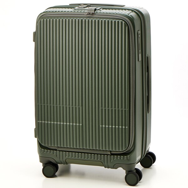 美品【innovator/イノベーター】フロントオープン キャリーケース 55L innovator イノベーター スーツケース 55L M フロントオープン 4