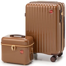 【ルナルクス】 Cioccolatino バニティケース付き キャリーケース 35L(42L)