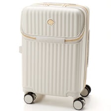 【ROYAL PARTY/ロイヤルパーティー】 カップホルダー付き キャリーケース 33L（39L）