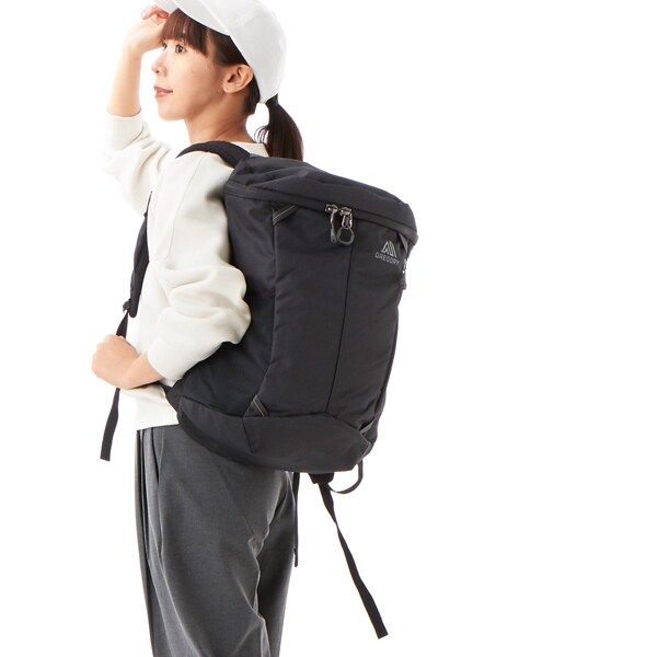 グレゴリー　イージーピージーデイ リュックサック 18L ブラック/レオパード グレゴリー リュック バックバック イージーピージーデイ EASY