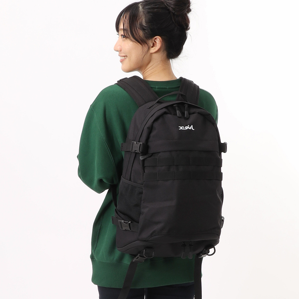 MILLS LOGO ADVENTURE BACKPACK | エックスガール(X-GIRL