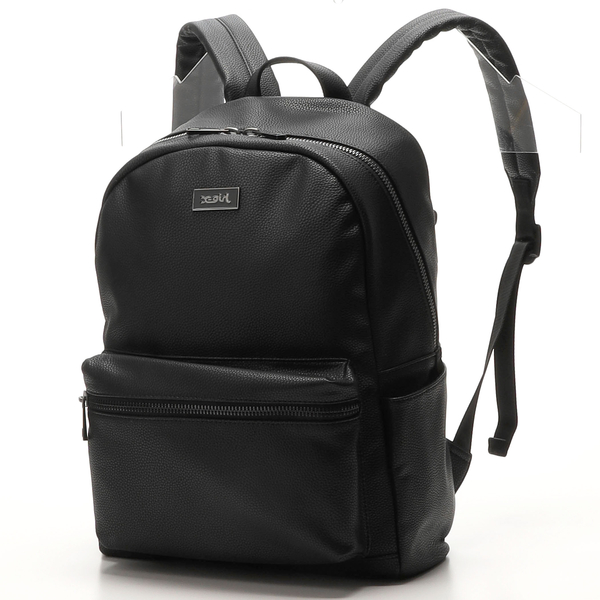 FAUX LEATHER BACKPACK BLACK | エックスガール(X-GIRL