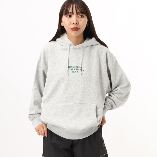CIRCLE BACKGROUND FACE SWEAT HOODIE | エックスガール(X-GIRL ...