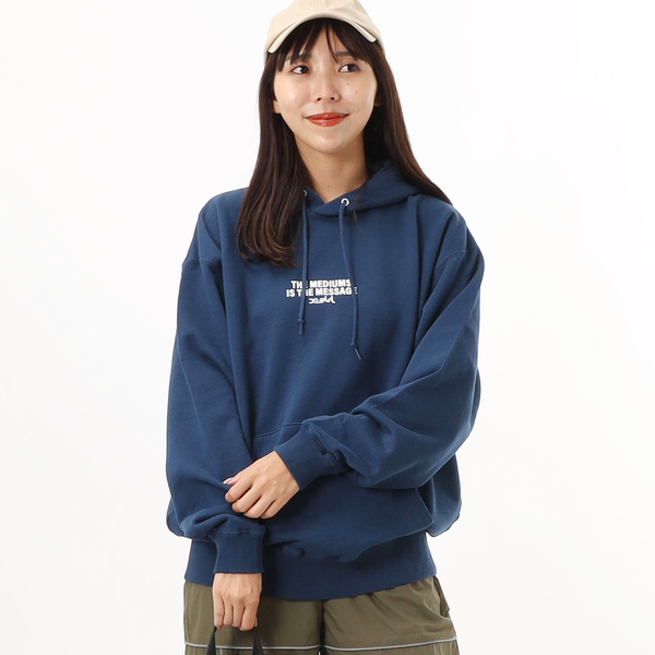 CIRCLE BACKGROUND FACE SWEAT HOODIE | エックスガール(X-GIRL