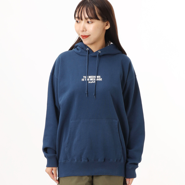CIRCLE BACKGROUND FACE SWEAT HOODIE | エックスガール(X-GIRL