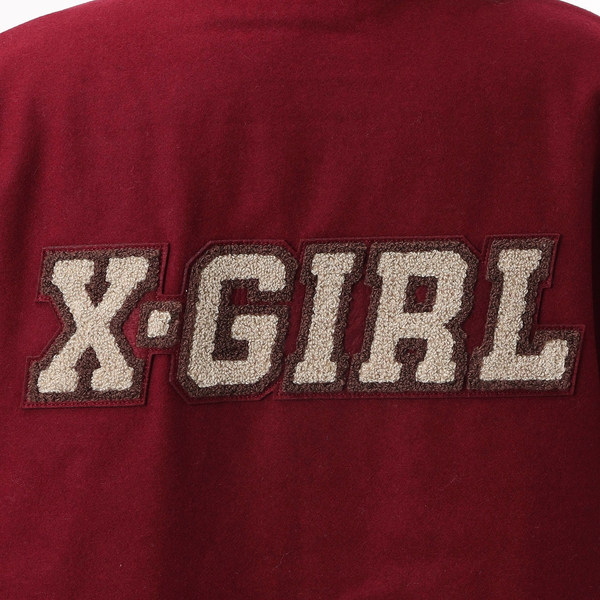 COLLEGE LOGO STADIUM JUMPER | エックスガール(X-GIRL