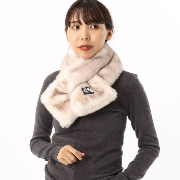 FAUX FUR SCARF | エックスガール(X-GIRL) | 105234054002 | マルイ