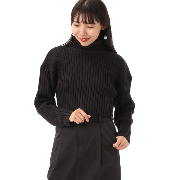 TURTLENECK RIB KNIT TOP | エックスガール(X-GIRL) | マルイ