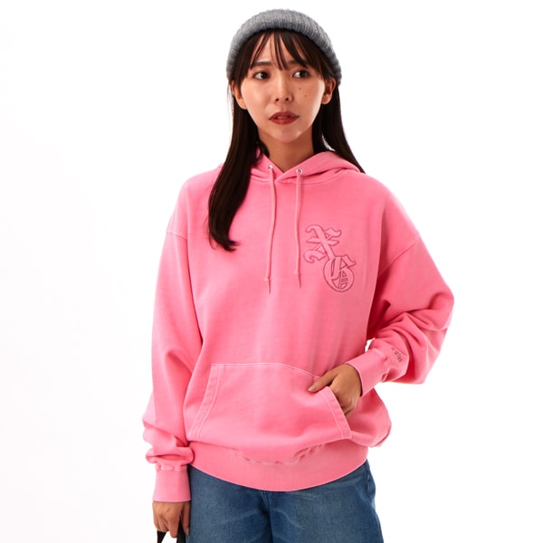 X-girl FACE PIGMENT SWEAT HOODIE エックスガール 楽天市場】エックスガール パーカー X-girl FACE PIGMENT DYED