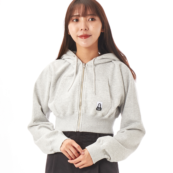 FACE COMPACT ZIP UP HOODIE | エックスガール(X-GIRL