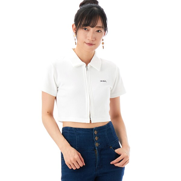 ZIP UP TOP | エックスガール(X-GIRL) | マルイウェブチャネル