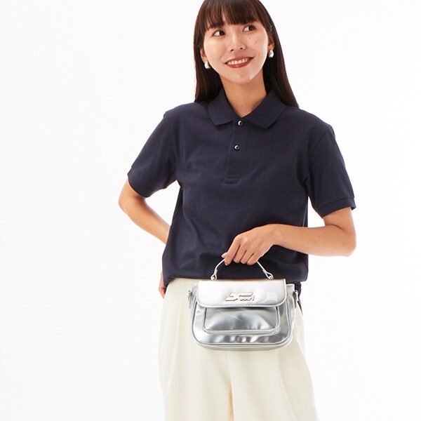 ショルダーバッグ star cross bag black ZUCCa◇ショルダーバッグ/レザー/BLK/エンボス加工/ショルダー