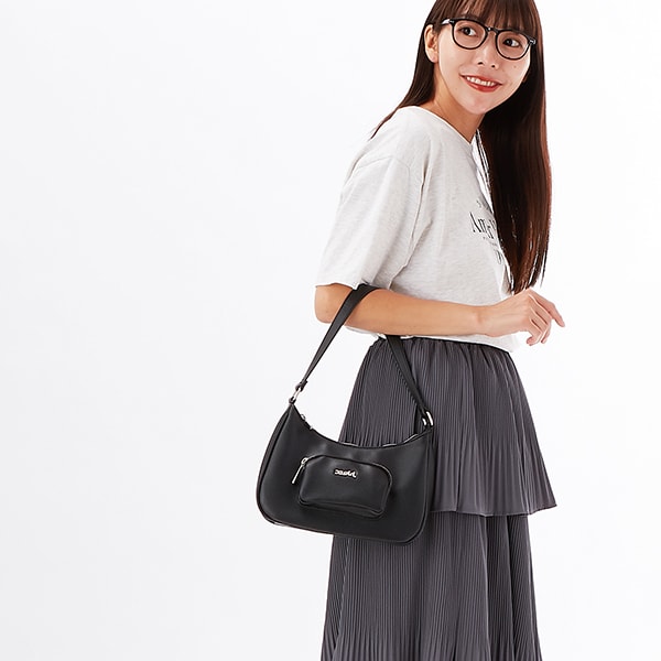 新品　X-gir FAUX LEATHER HAND BAG エックスガール FAUX LEATHER HAND BAG | エックスガール(X-GIRL) | マルイ