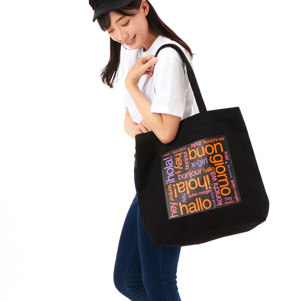 treasure X-girl コラボ トートバッグ TREASURE XGIRL コラボトート