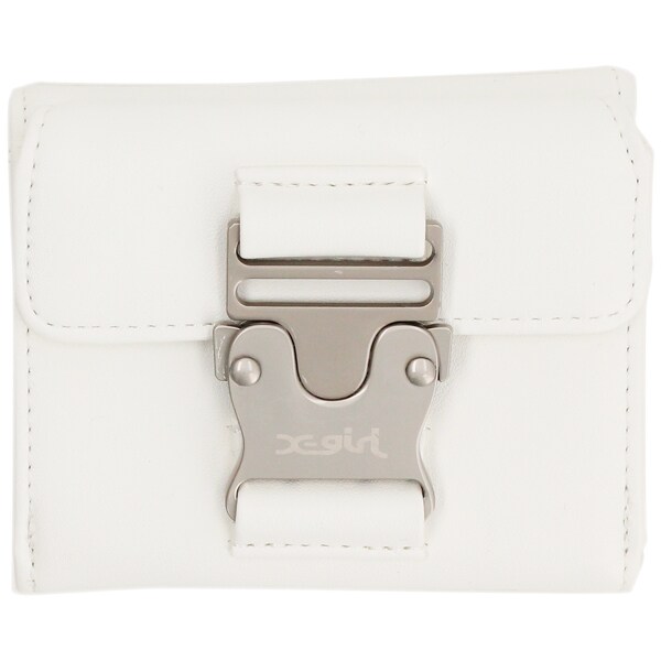 楽天市場】エックスガール 財布 MOTIF BUCKLE MINI WALLET X