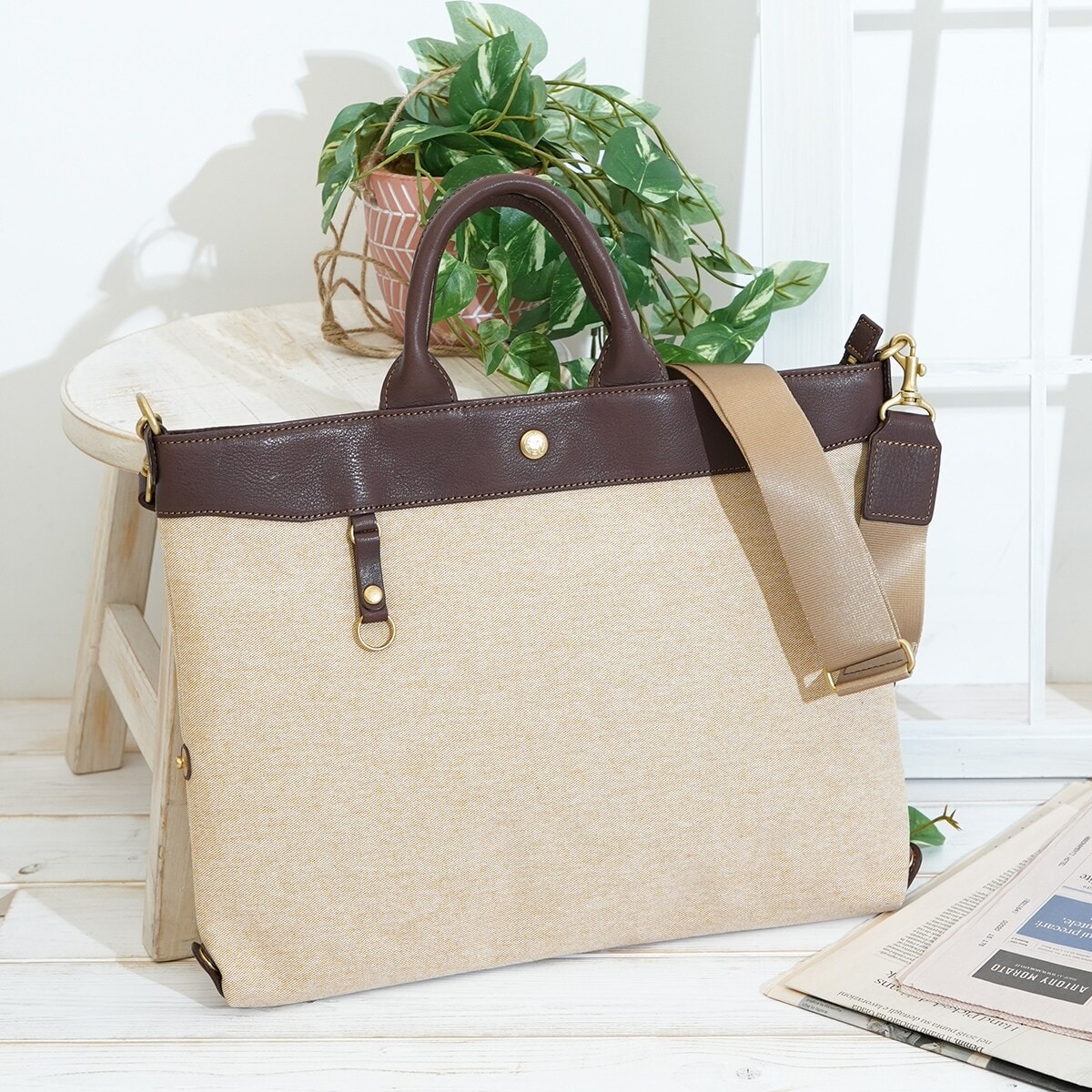 サコッシュトート/ロハス【トートバッグ ショルダーバッグ 2way