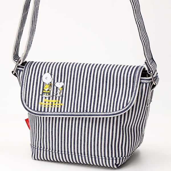 【PEANUTS/ピーナッツ】 スヌーピー フラップショルダーバッグ