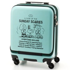 【PEANUTS/ピーナッツ】 スヌーピー キャリーケース 34L