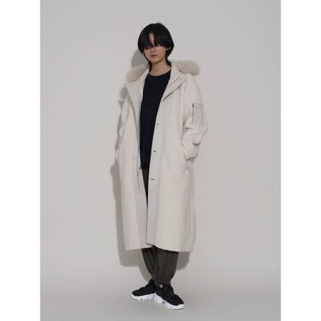 ファーフーデッドボアコート | ラシュッド(LASUD) | マルイウェブチャネル