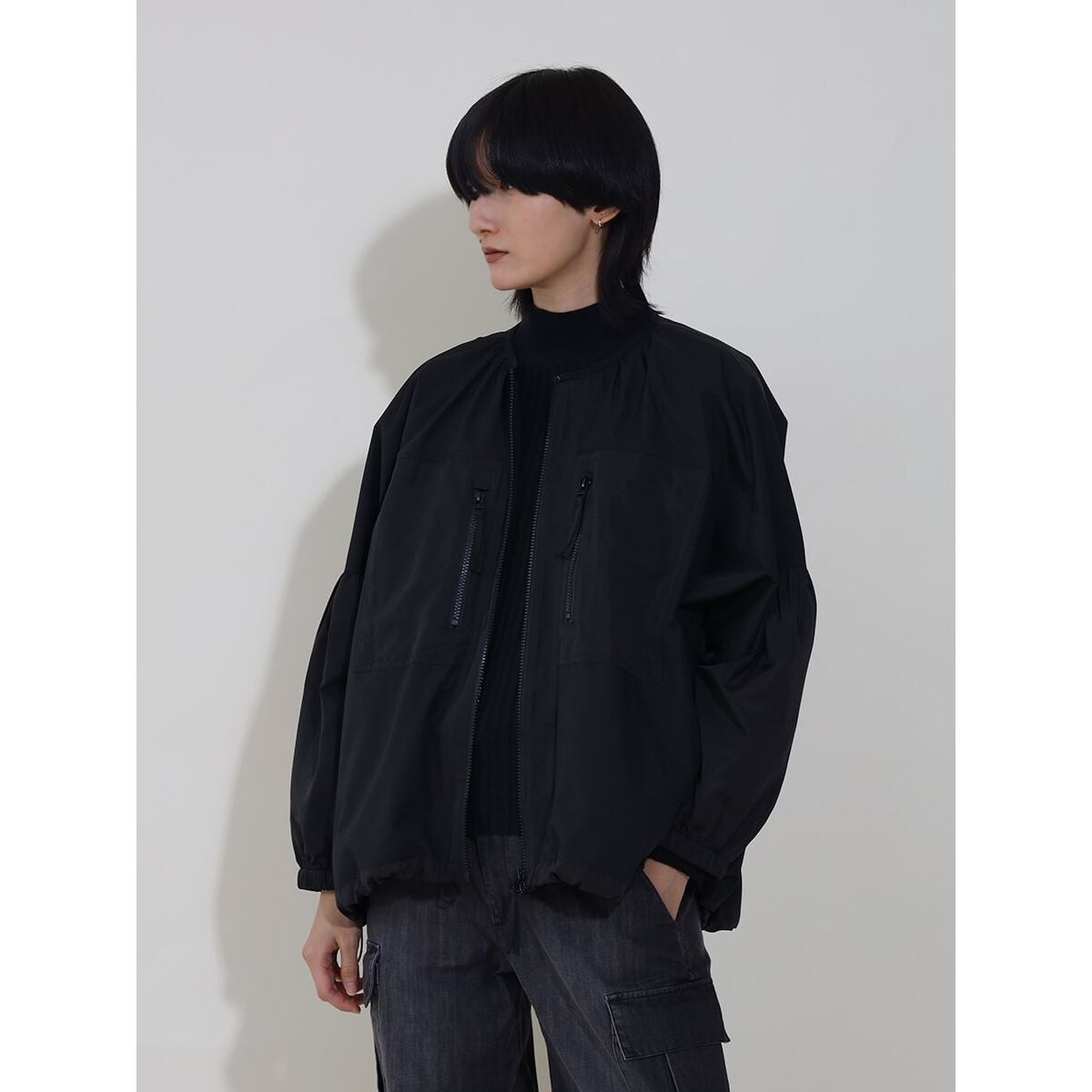 キルトライナー付ショートブルゾン | ラシュッド(LASUD