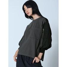 ラシュッド(LASUD)のボリュームスリーブカットソー