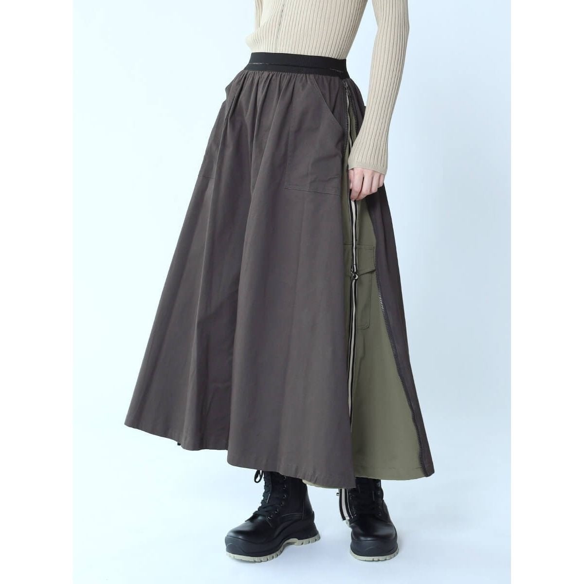 ジップインラインスカート | ラシュッド(LASUD) | マルイウェブチャネル
