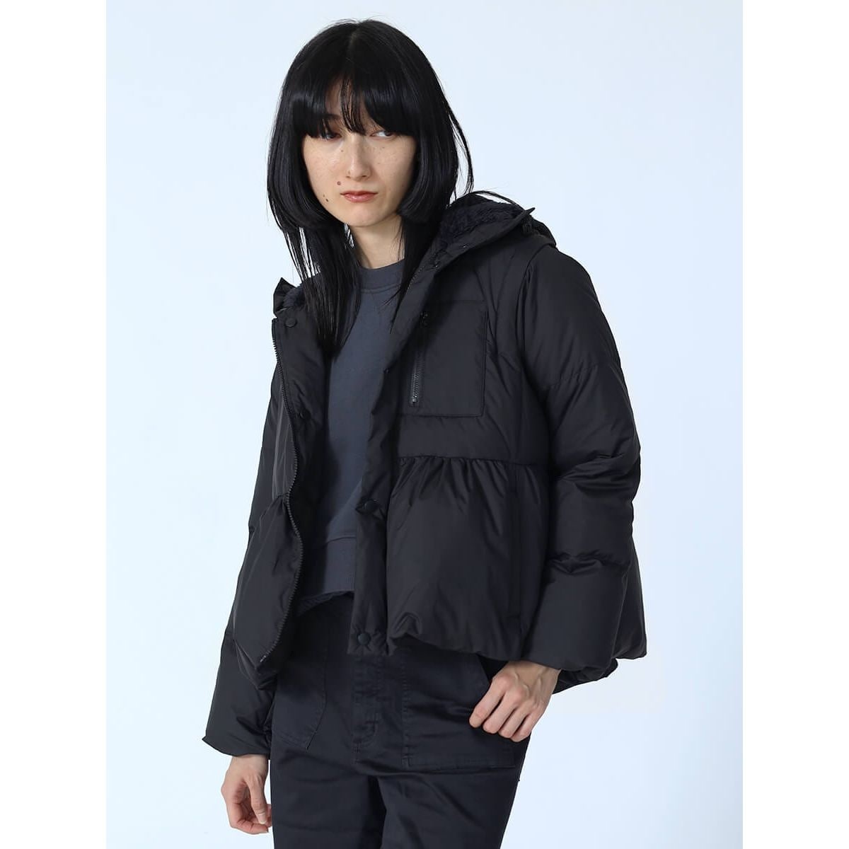 新品　lasud 2WAYダウンアウター ジレ　スコットクラブ　ダウンコート 新品 lasud 2WAYダウンアウター ジレ スコットクラブ ダウンコート