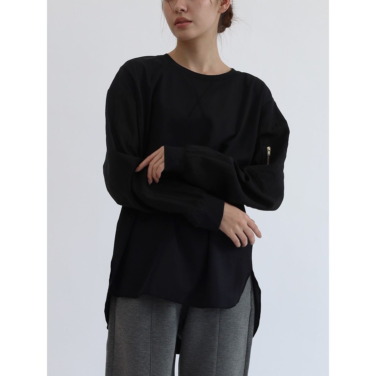 LASUD ギャザーデザインカットソー ギャザーデザインカットソー | ラシュッド(LASUD) | マルイ