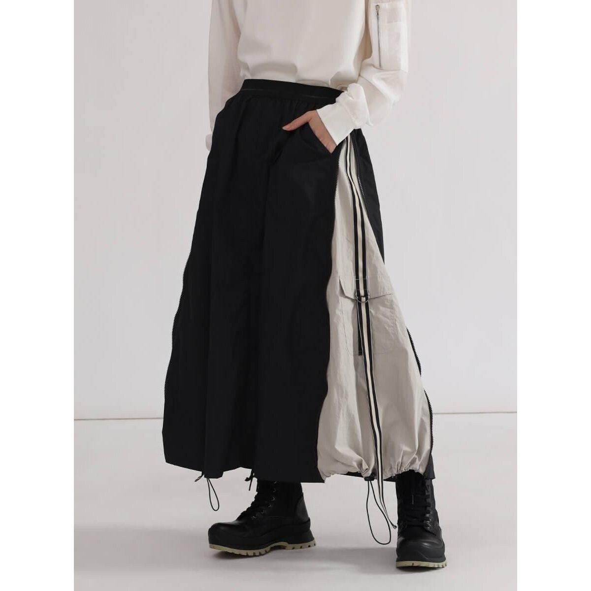 サイドジップラインスカート | ラシュッド(LASUD) | マルイウェブチャネル