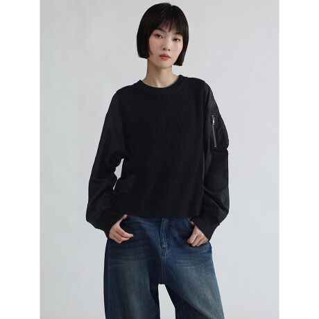 [^ԁF001103533]MA-1̃fBe[ꂽAgĥjbgvI[o[BE[̃jbgƃ|GXefނ؂ւّfރfUCŁA\̂X^Co܂BɁAhbvV_[Œ悭ƂAcC郊uؑւɂAƂۂɁB䊴̓XJ[gɂpcɂ킹₷▭ȃoXŁALR[fBl[gɑΉ܂BfjJ[SpcŃJWAɂ܂Ƃ߂̂͂AXJ[gXbNX킹ΏiȒȂy߂܂BfF168cmBe摜́A̓₨g̃j^[ݒȀƖɂۂ̏iƐFقȂꍇ܂BԎɋ߂F͐n摜ł܂B9icmj:55:52.5:54:81g:57