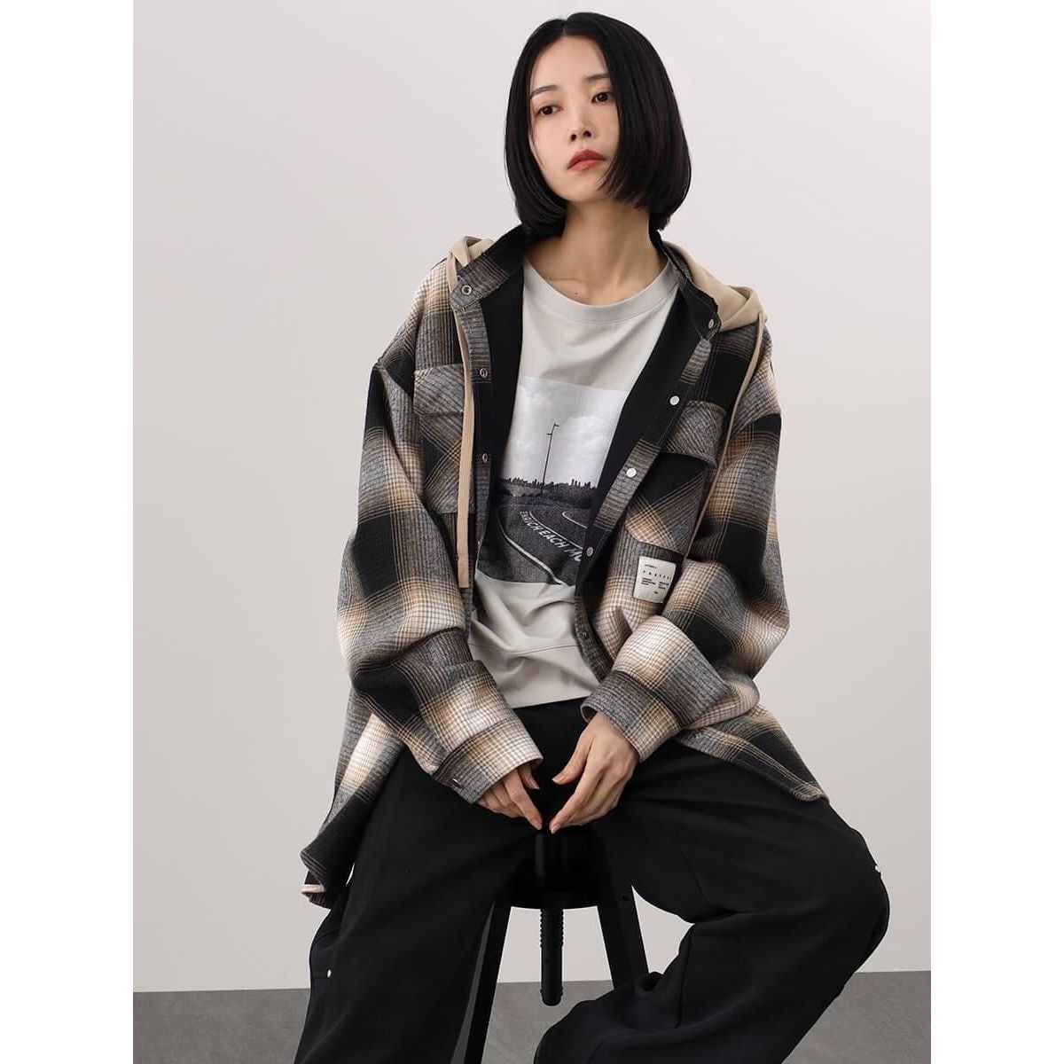 【新品タグ付】LASUD ACTIVE グレー ロングダウンジャケット　ヤマダヤ LASUD ACTIVE ダウンジャケット グレー 39,800円 ヤマダヤ福袋