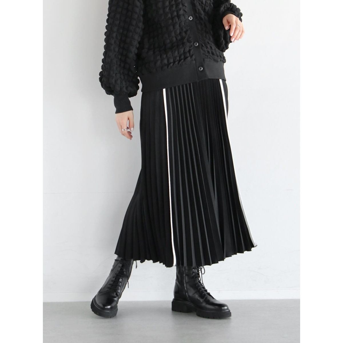 ★新品★タグ付き★RADIATE★ダブルラインプリーツスカート★ ダブルラインプリーツスカート | ラディエイト(RADIATE