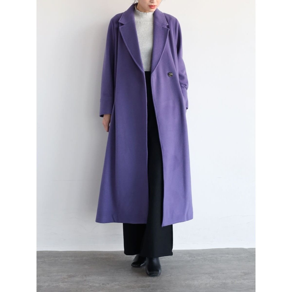 RADIATE THE LIFE DRESS カラーチェスターロングコート RADIATEの