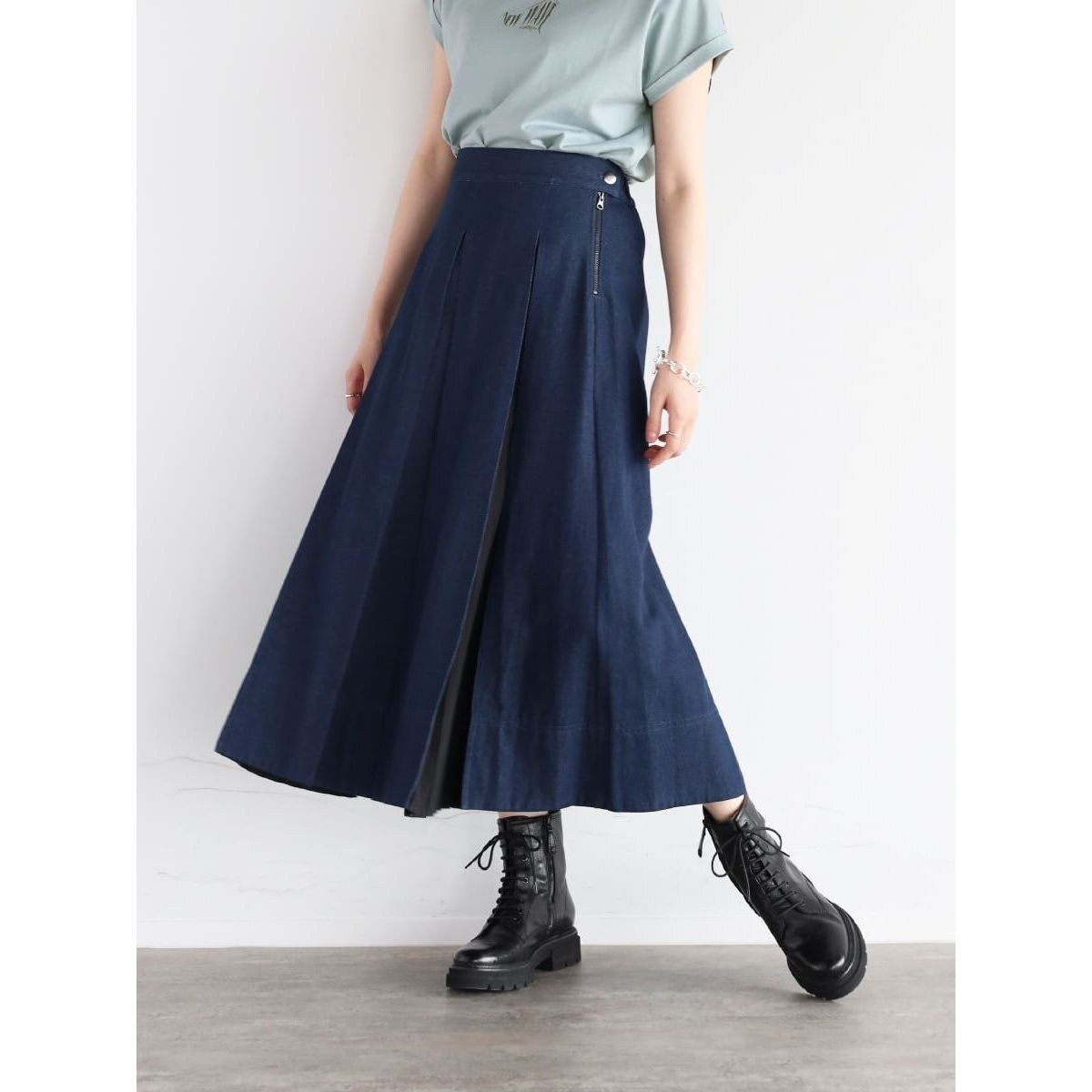 ラディエイト ロングスカート 麻 ヤマダヤ 福袋 RADIATE ウエストゴム