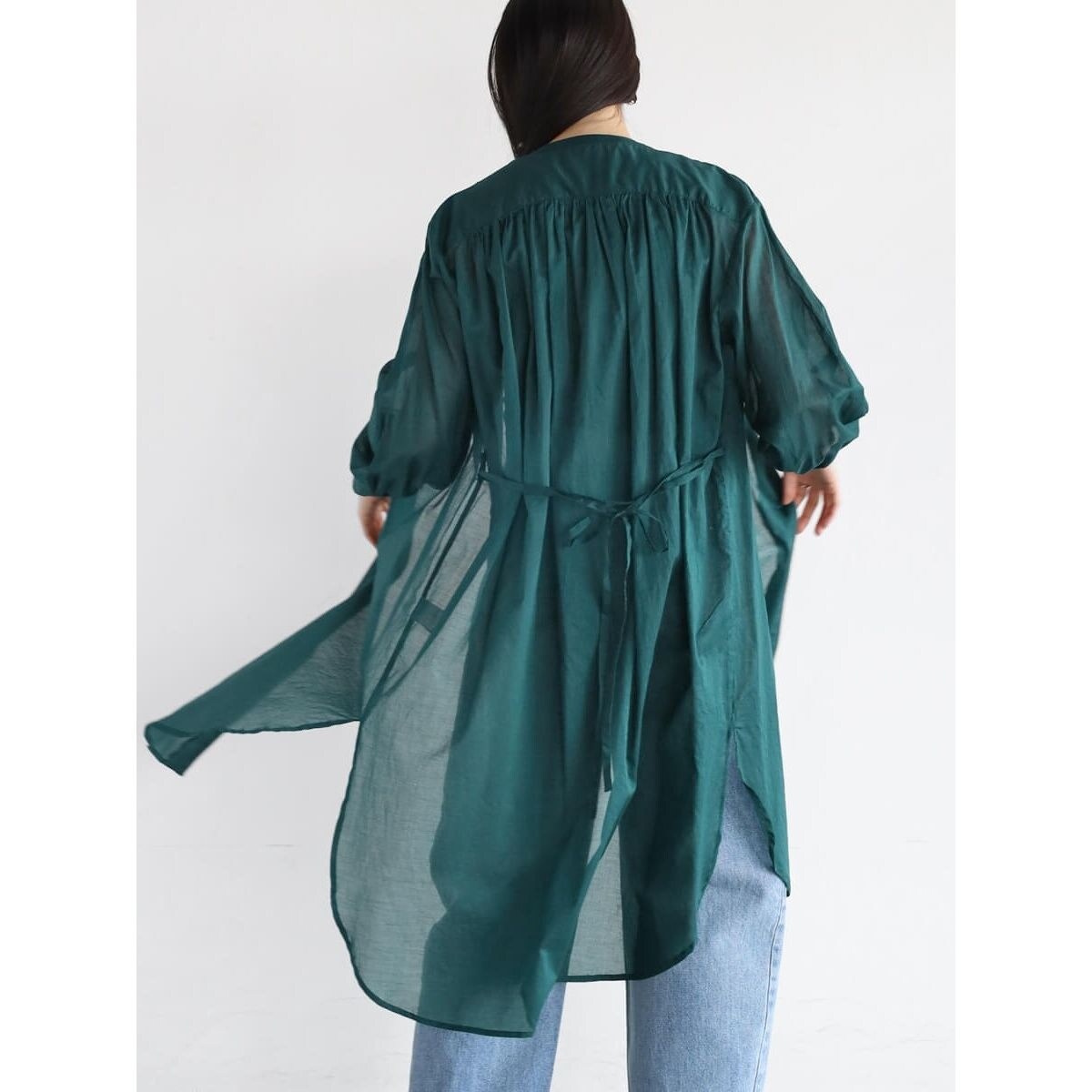 ★新品★RADIATE バックギャザーシアーロングアウター バックギャザーシアーロングアウター | ラディエイト(RADIATE
