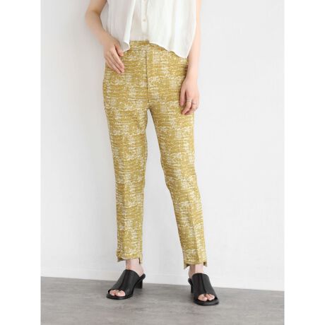 デザインジャガードパンツ etretokyo デザインジャガードパンツ  