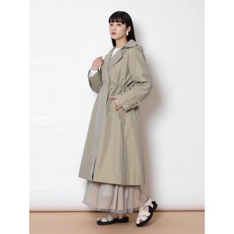 フード付きオーバートレンチコート | ラディエイト(RADIATE) | マルイ  