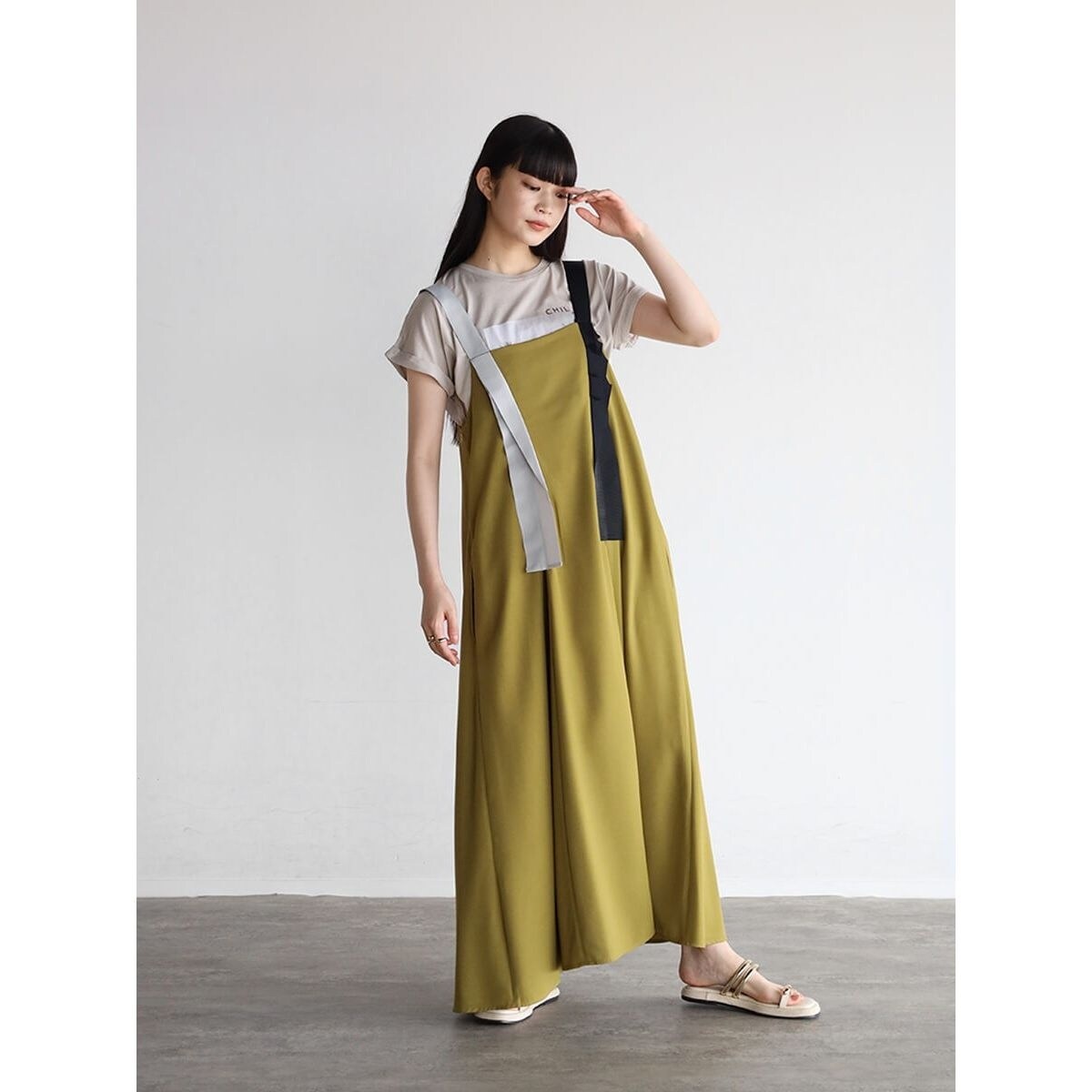 バイカラーベルト2WAYジャンパースカート | ラディエイト(RADIATE  