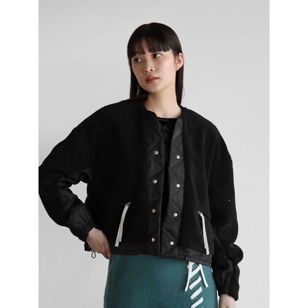 バックフリルボアブルゾン | ラディエイト(RADIATE) | マルイウェブ