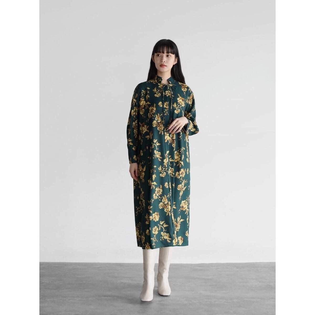 ラディエイト（RADIATE）/ヴィンテージフラワープリントワンピース ヴィンテージフラワープリントワンピース | ラディエイト(RADIATE