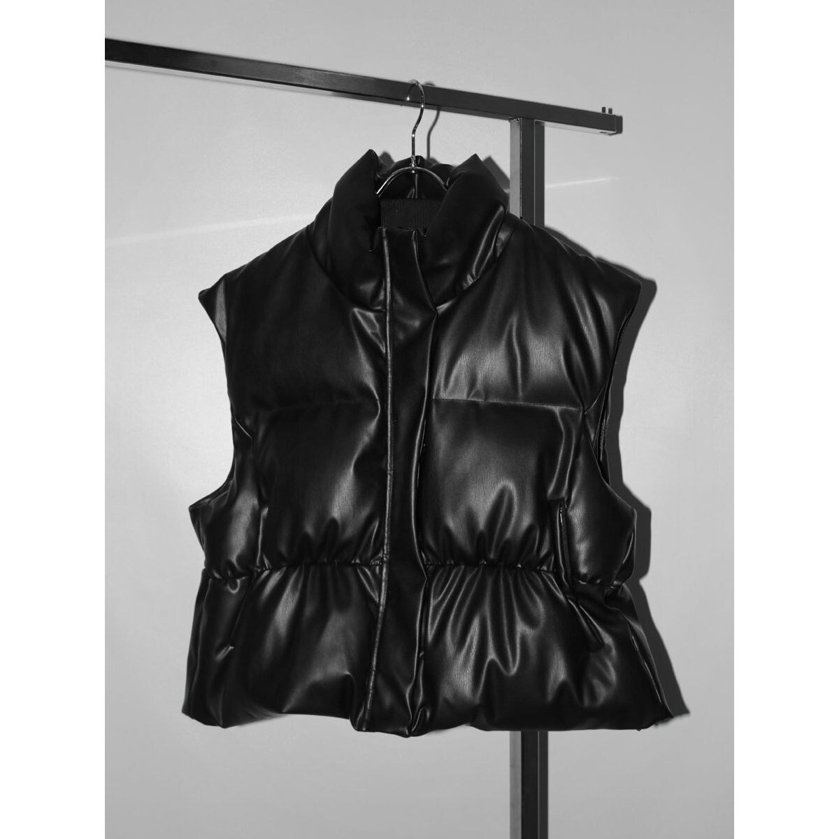 撥水加工/洗える】中綿 ショートパディング ベスト | 23区(23KU