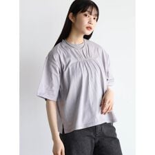 シャーリングロゴTシャツ