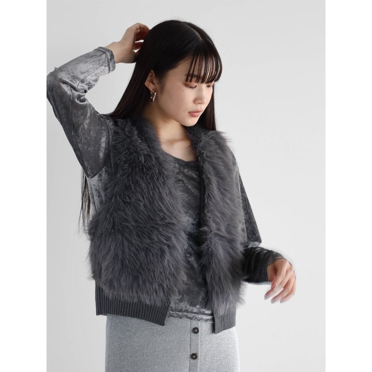 RADIATE キルティングドッキングオーバーニット（10/17 NEW