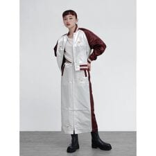 フラワー刺繍スタジャン