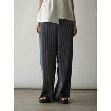 ラディエイト(RADIATE)のラメプリーツワイドパンツ