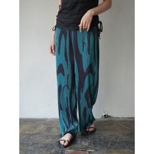 ラディエイト(RADIATE)のペイントプリントプリーツパンツ