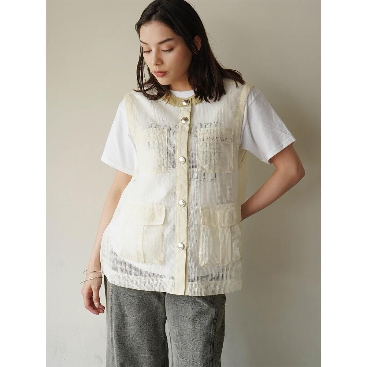 LASUDのベスト/ジレの商品一覧｜ファッション通販のYAMADAYA STORE