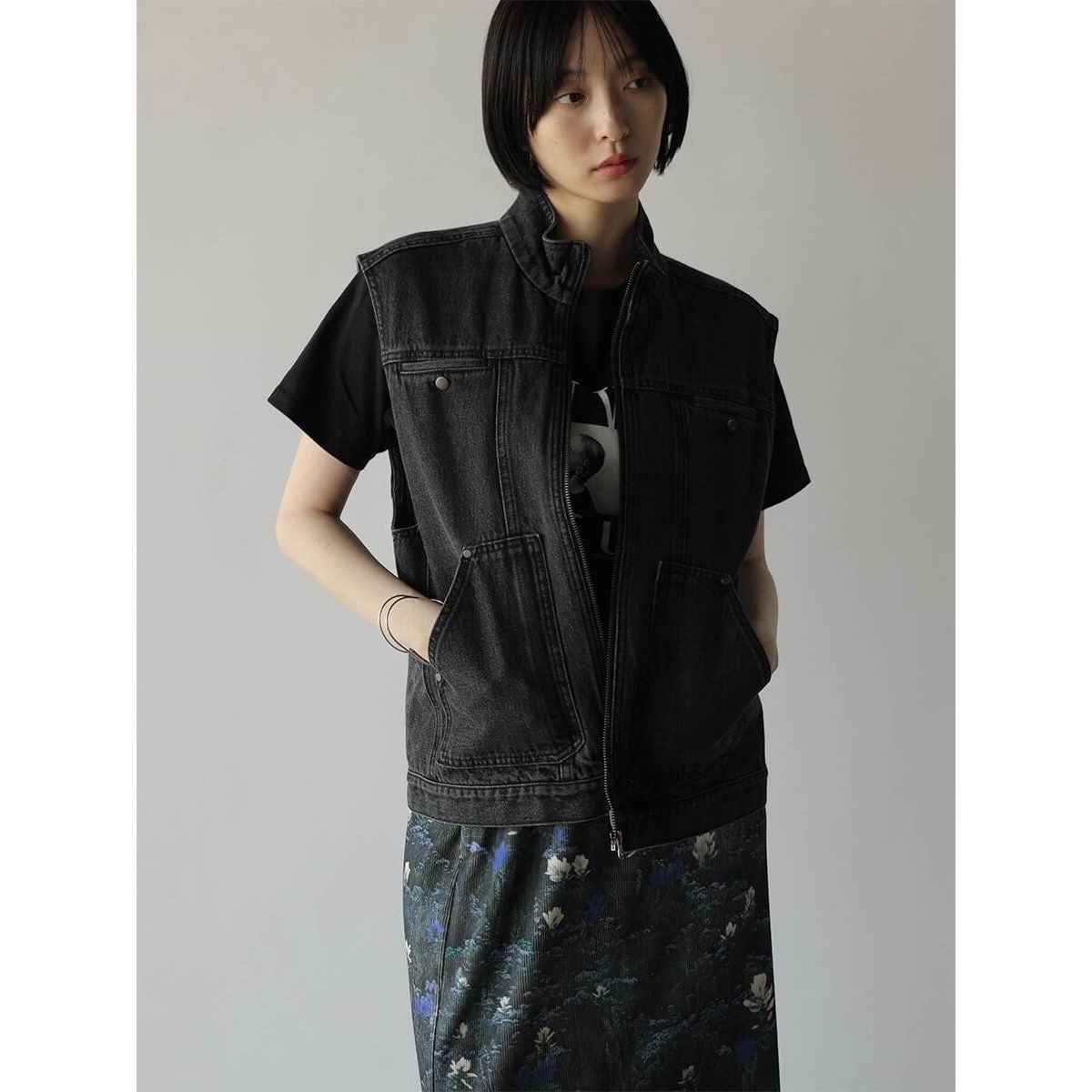 ヤマダヤ ストア(YAMADAYA STORE) レディース ベスト・ジレ の
